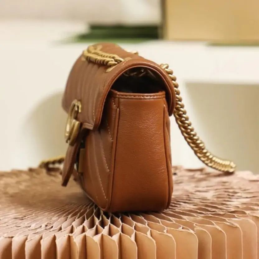 Boutique Quality || 446744 || GG MARMONT MINI SHOULDER BAG