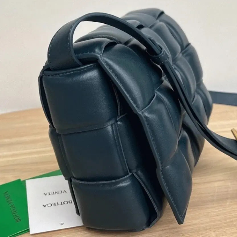 Boutique Quality || Bottega Veneta Padded Cassette Bag In Dark Blue