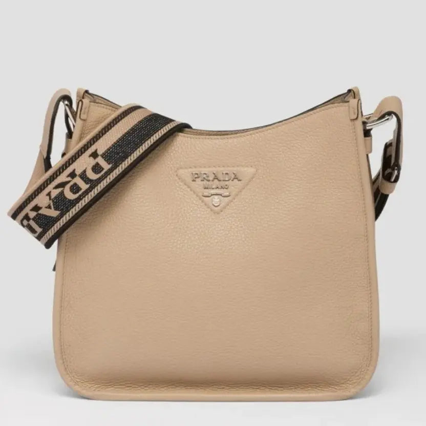 Boutique Quality || Prada Hobo Bag in Sand