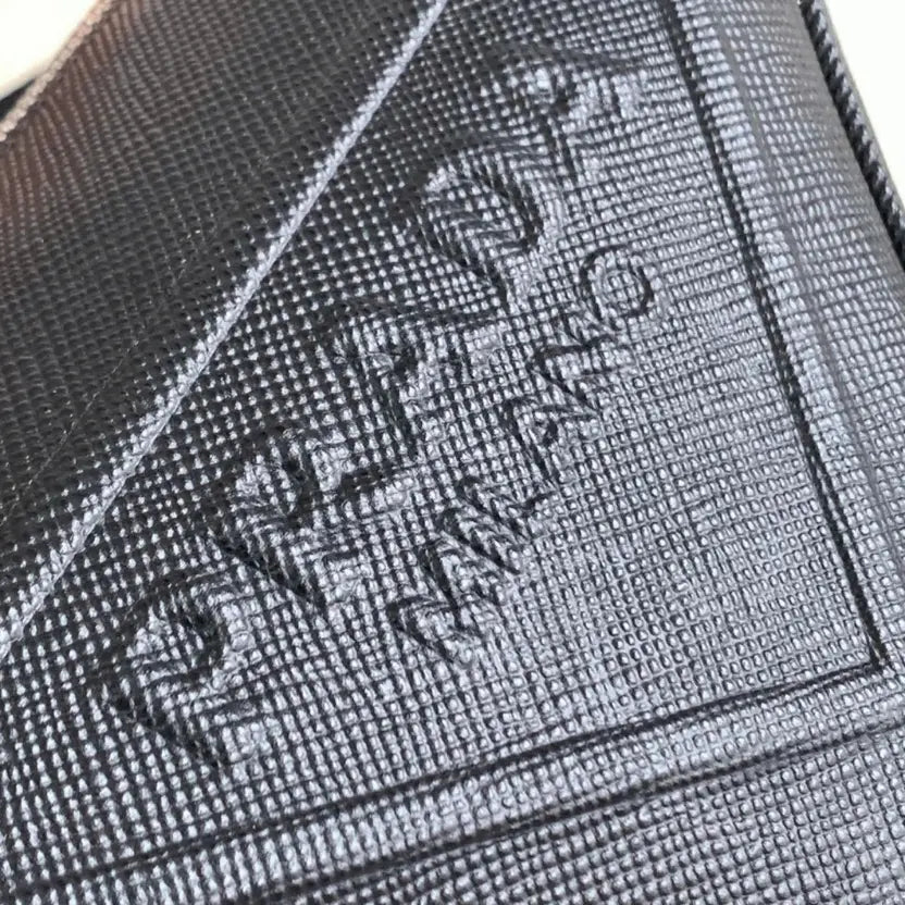 Boutique Quality || Prada Triangle Shoulder Bag in Black