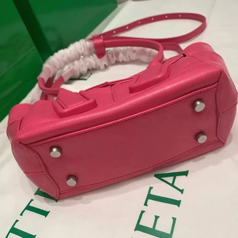 Boutique Quality || Bottega Veneta Arco Mini Bag In Pink