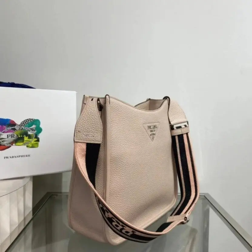 Boutique Quality || Prada Hobo Bag in Sand