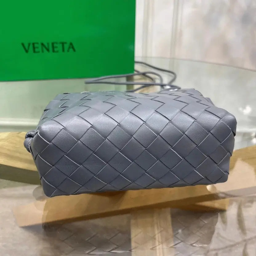 Boutique Quality || Bottega Veneta Loop Mini Bag Grey