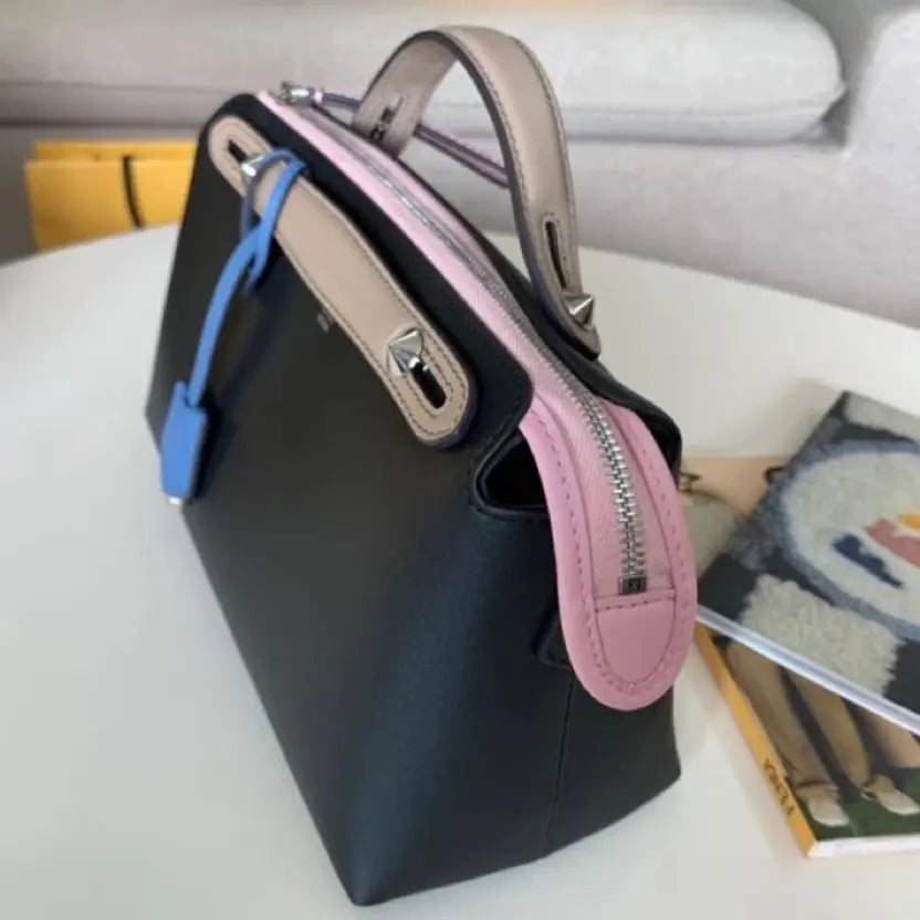 Boutique Quality || Fendi By The Way Medium Boston Bag in Black