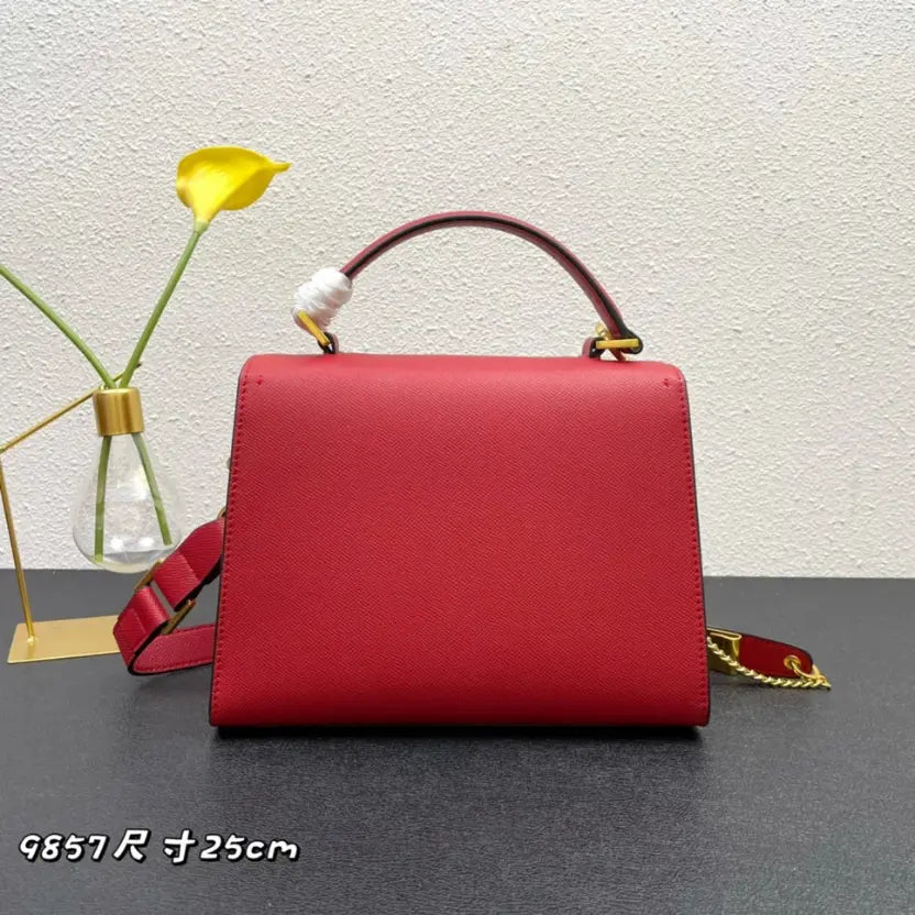 Boutique Level Quality || Valentino Garavani VSLING Handbag in Red