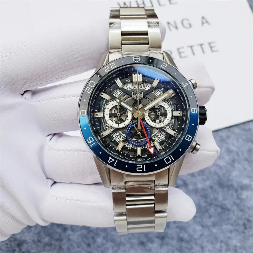 TAG Heuer Carrera Chronograph GMT Calibre Heuer 02