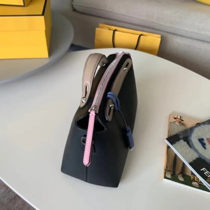 Boutique Quality || Fendi By The Way Medium Boston Bag in Black