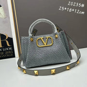 Boutique Level Quality || Valentino Spring/Summer Tote Bag in Grey