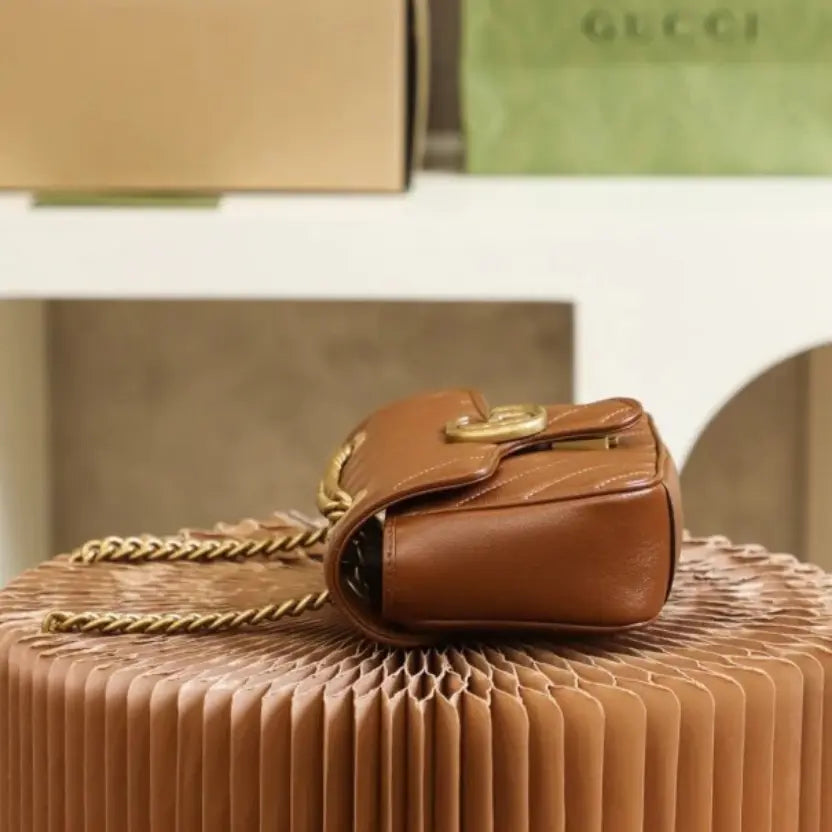 Boutique Quality || 446744 || GG MARMONT MINI SHOULDER BAG