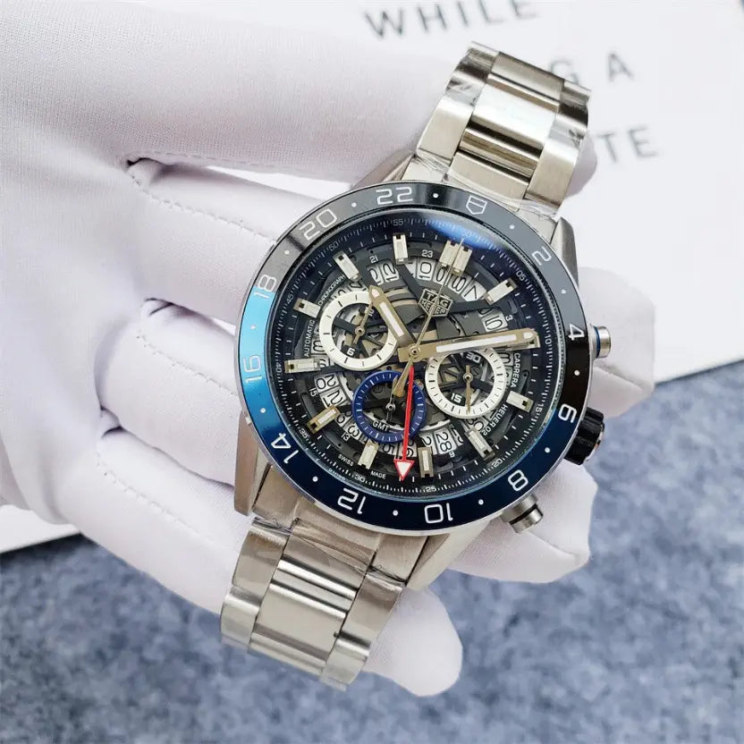 TAG Heuer Carrera Chronograph GMT Calibre Heuer 02