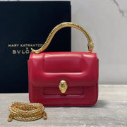 Boutique Level Quality || Bvlgari SERPENTI Through the Eyes of Designers" Series red handbag