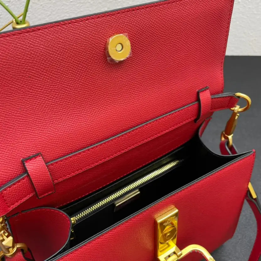 Boutique Level Quality || Valentino Garavani VSLING Handbag in Red