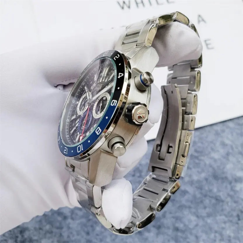 TAG Heuer Carrera Chronograph GMT Calibre Heuer 02