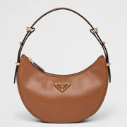 Boutique Quality || Prada Brown Arque Shoulder Bag