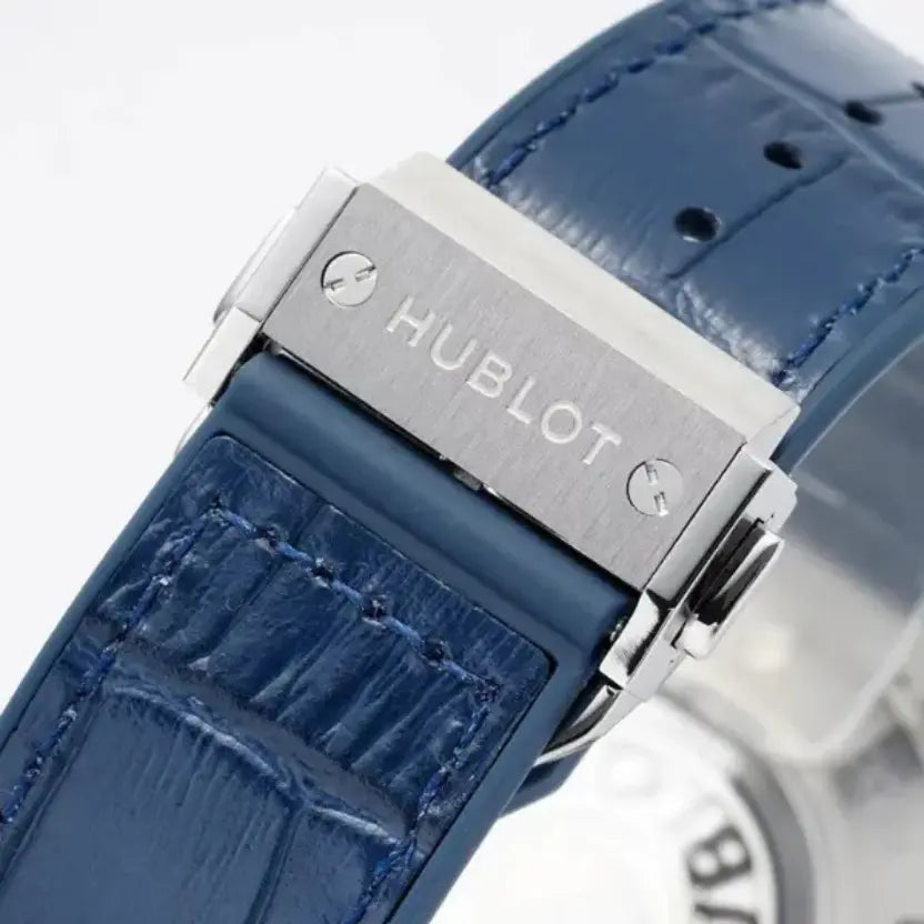 Hublot Classic Fusion with a blue dial