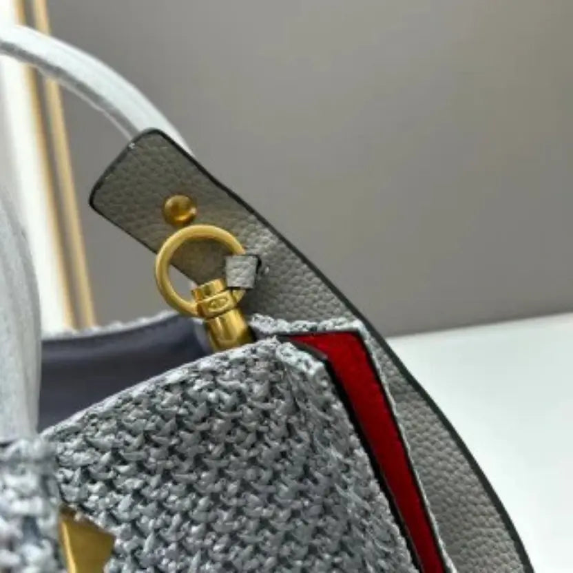 Boutique Level Quality || Valentino Spring/Summer Tote Bag in Grey