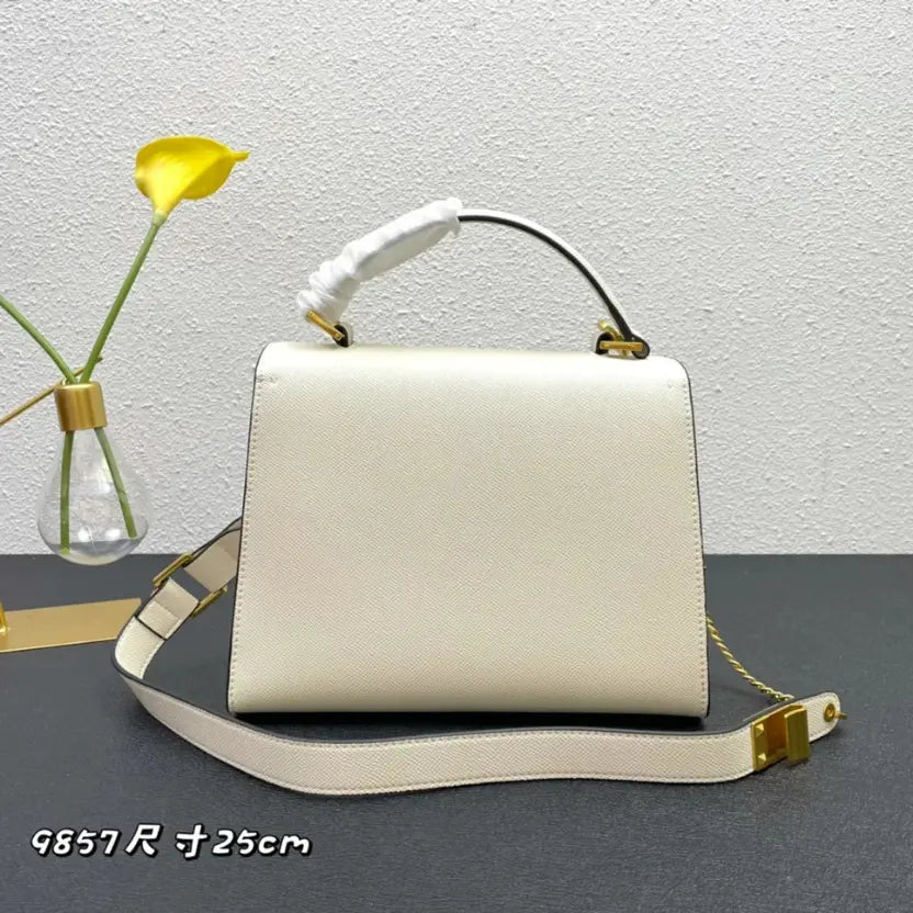 Boutique Level Quality || Valentino Garavani VSLING Handbag in White