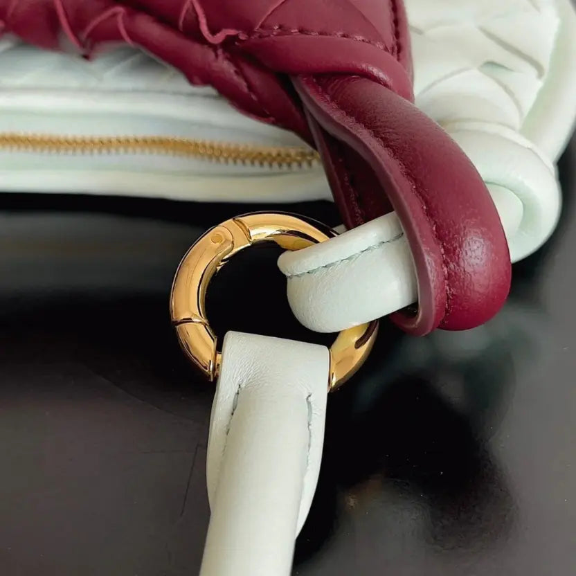 Boutique Quality || Bottega Veneta Gemelli Small Bag Glacier/Barolo