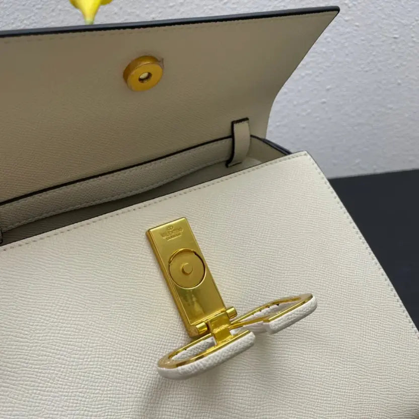 Boutique Level Quality || Valentino Garavani VSLING Handbag in White
