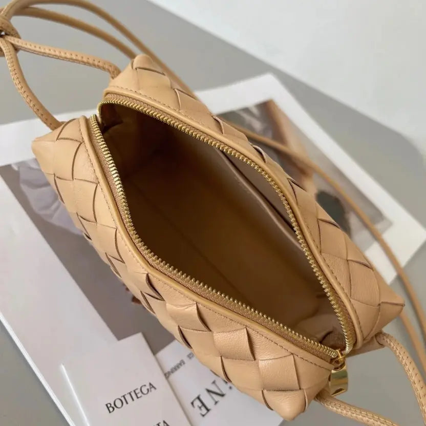 Boutique Quality || Bottega Veneta Loop Mini Bag Almond
