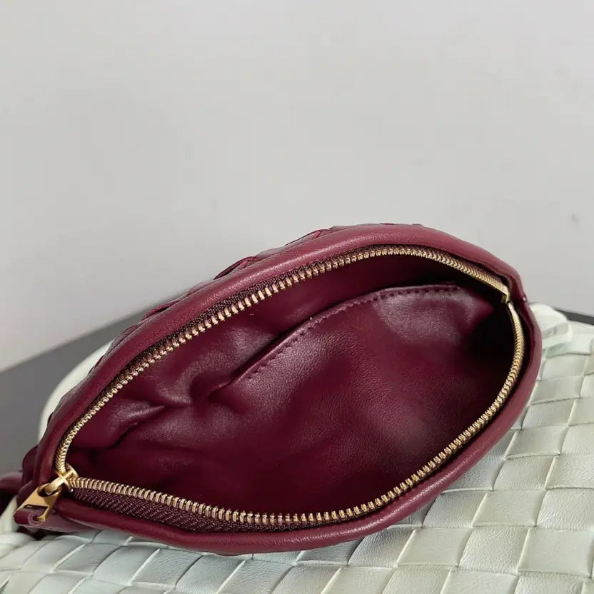 Boutique Quality || Bottega Veneta Gemelli Small Bag Glacier/Barolo
