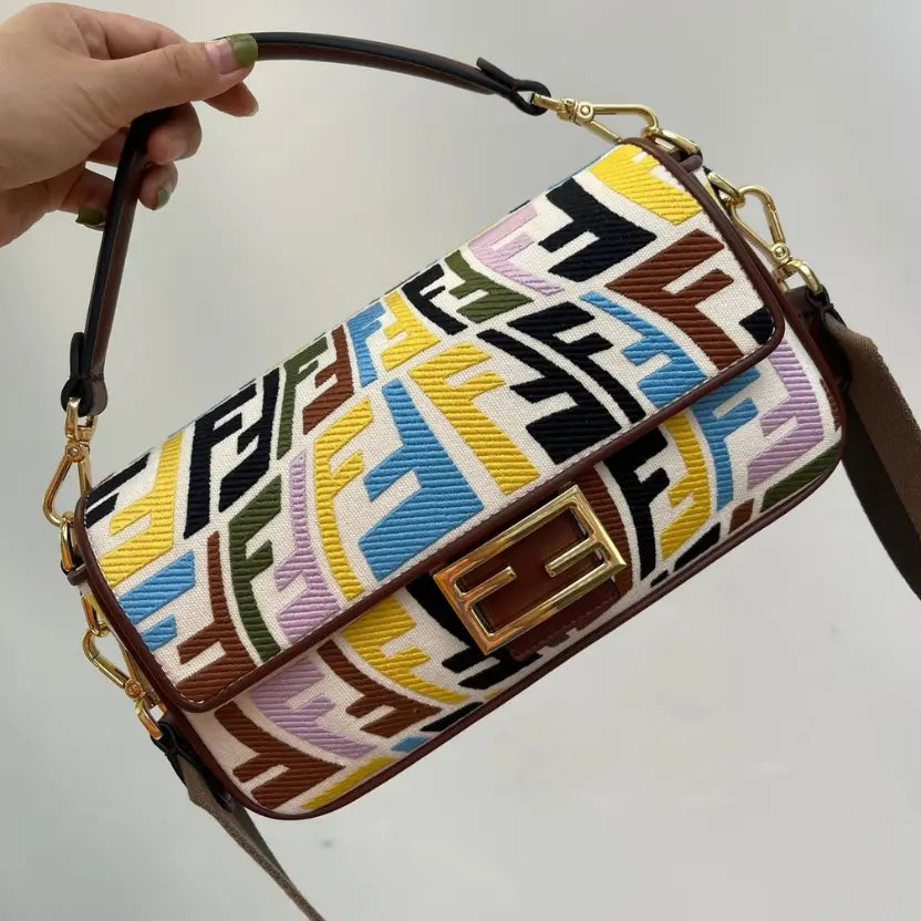 Boutique Quality || Fendi's Latest Limited-Edition Monogram Baguette Bag
