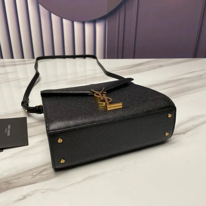 Boutique Quality || YSL Mini Leather Caviar Texture Handbag
