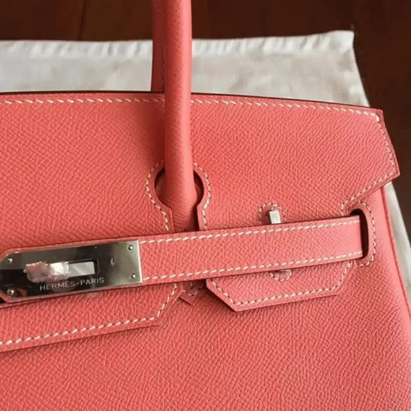 Boutique Quality || 1:1 High-End Orange Hermes Birkin 30cm Counterfeit Bag