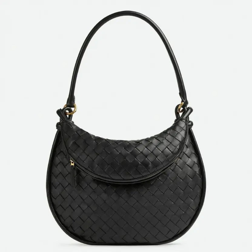 Boutique Quality || Bottega Veneta Gemelli Medium Bag Black
