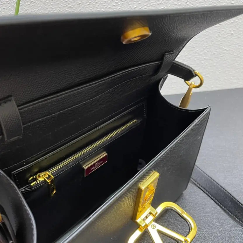 Boutique Level Quality || Valentino Garavani VSLING Handbag in Black