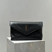 Boutique Quality || YSL Envelope Clutch in Black