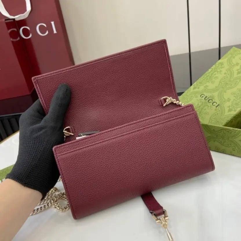 Boutique Quality || 652681 || Gucci Jackie 1961 Wallet on Chain