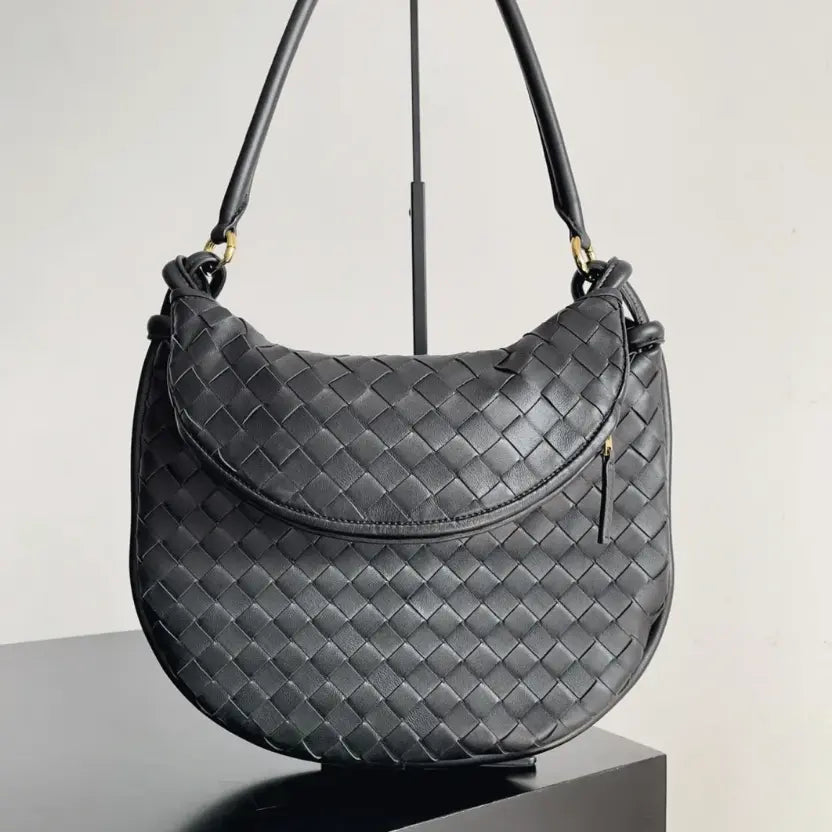 Boutique Quality || Bottega Veneta Gemelli Medium Bag Black