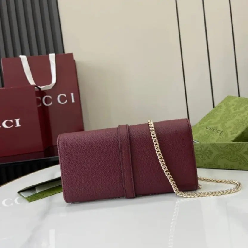 Boutique Quality || 652681 || Gucci Jackie 1961 Wallet on Chain