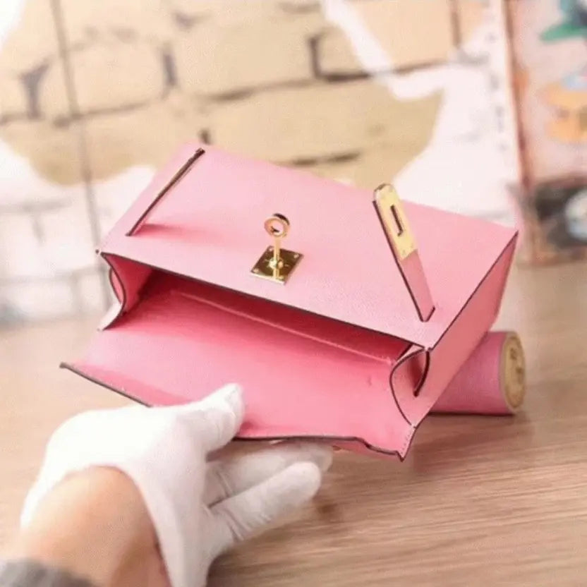 Boutique Quality || Pink Epsom Hermes Kelly 20cm Bag