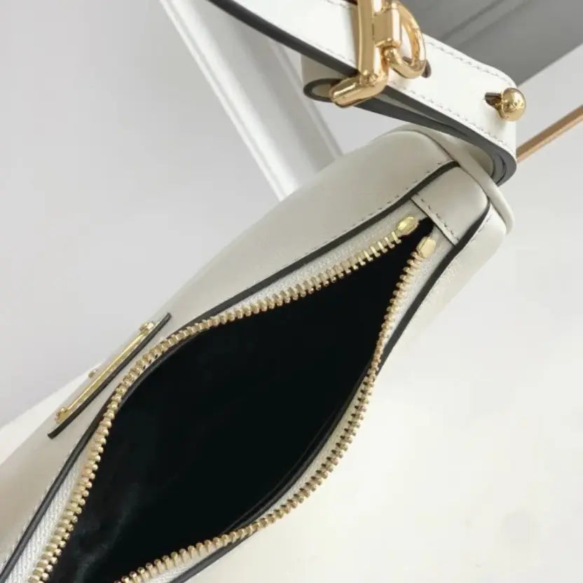 Boutique Quality || Prada White Arque Mini Shoulder Bag