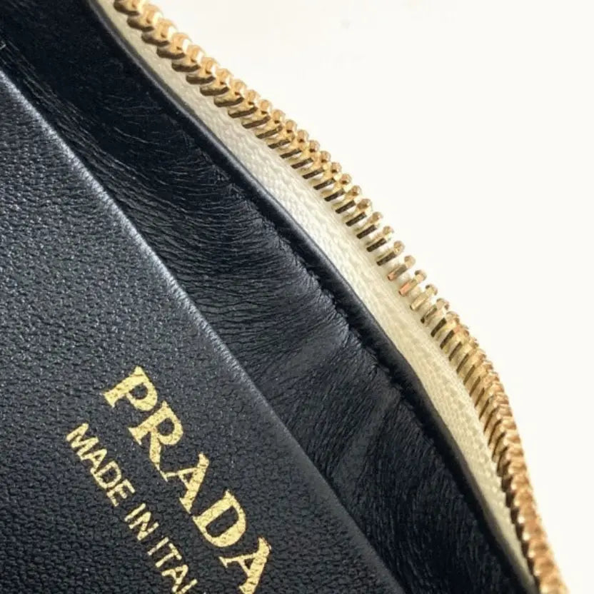 Boutique Quality || Prada White Arque Mini Shoulder Bag