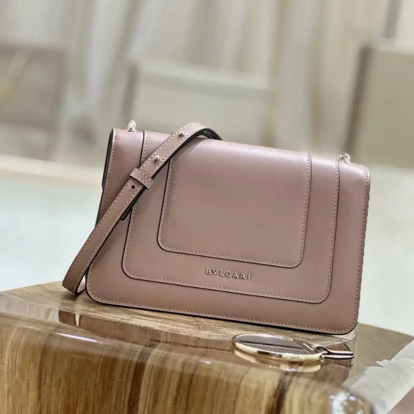 Boutique Level Quality || Bvlgari Serpenti Forever Crossbody Bag In Brown