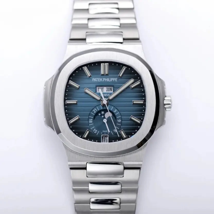 Patek Philippe Nautilus Annual Calendar Moon Phase watch