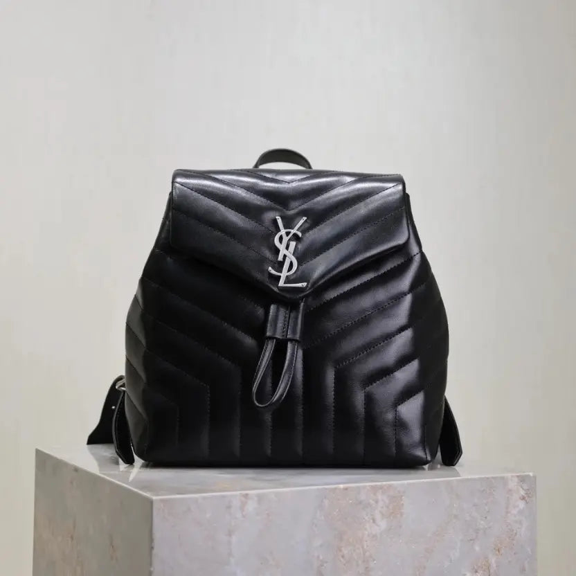 Boutique Quality || YSL Y-shaped Quilted Backpack