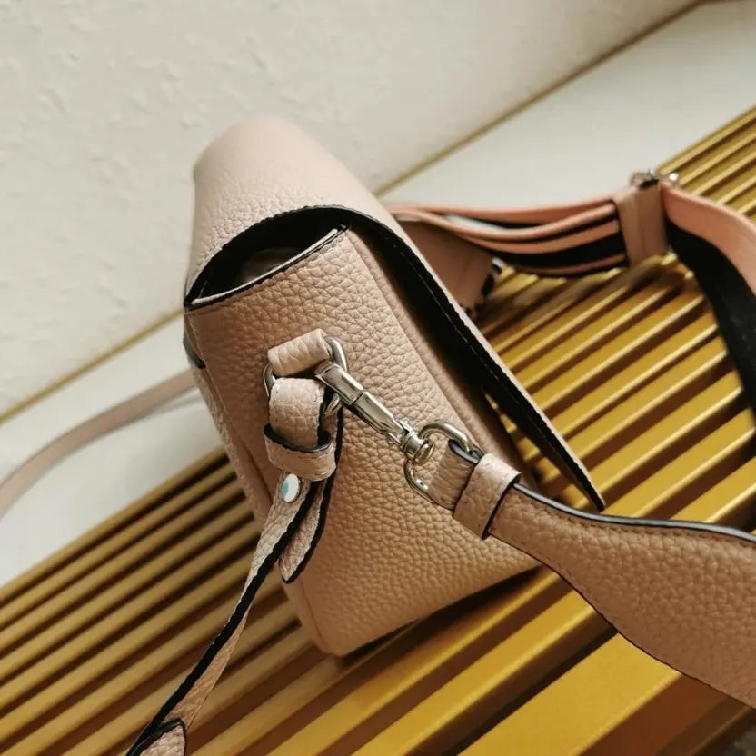 Boutique Quality || Prada Flap Shoulder Bag in Light Pink