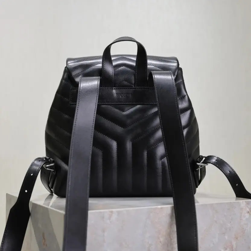 Boutique Quality || YSL Y-shaped Quilted Backpack