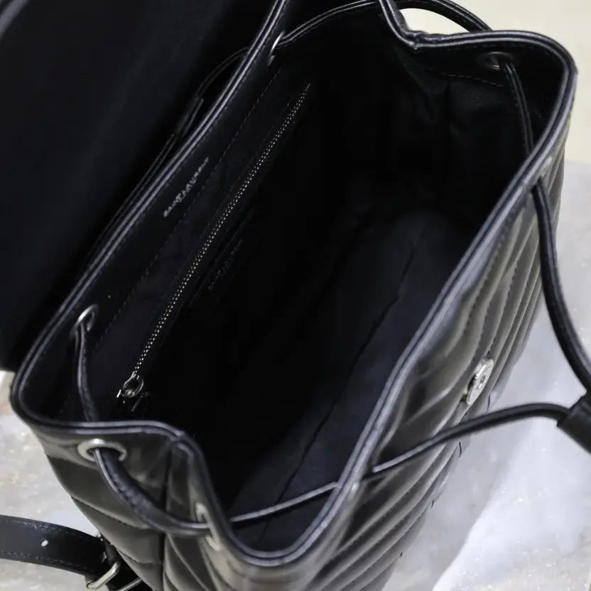 Boutique Quality || YSL Y-shaped Quilted Backpack