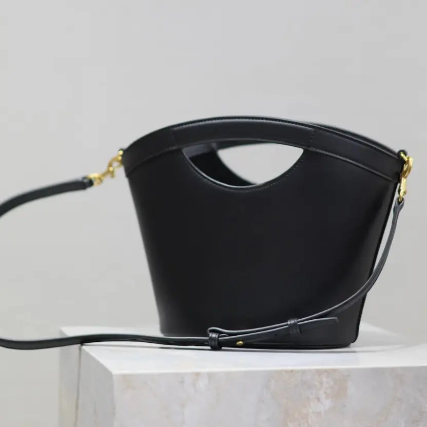Boutique Quality || YSL Fan-Shaped Shopping Basket Bag