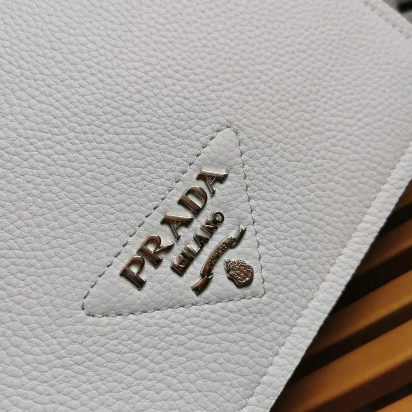 Boutique Quality || Prada Flap Shoulder Bag in White