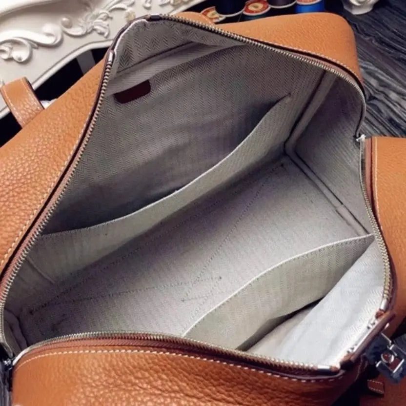 Boutique Quality || Brown AAA Hermes Victoria II 35cm Bag