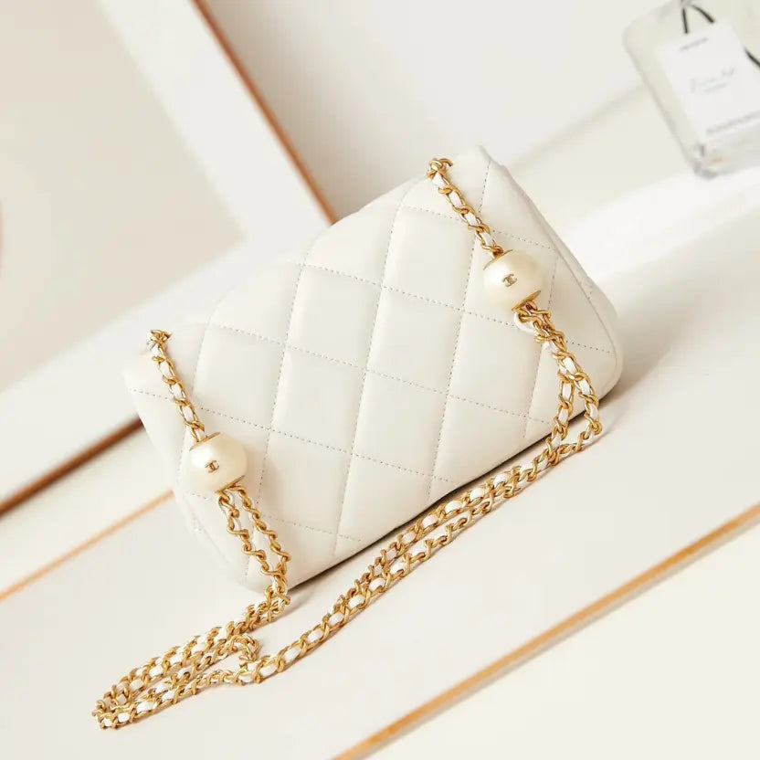 Boutique Quality || Chanel Pearl Dumpling Classic Bag
