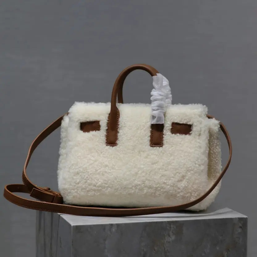 Boutique Quality || YSL Long Shoulder Strap Bag in White