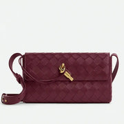 Boutique Quality || Bottega Veneta Mini Andiamo Cross-Body Bag Barolo