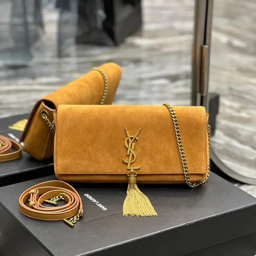 Boutique Quality || YSL Underarm Bag in Brown